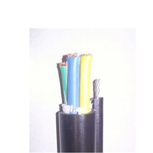 加钢丝电缆KVVRC行车控制电缆4*1.5