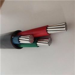 国标铝芯电缆线YJLV 3*6+1*4电力电缆