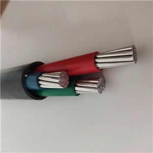 国标VLV3*6+1*4铝芯电力电缆